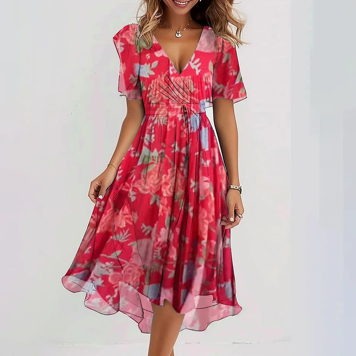 Thera™ | Elegante zomerjurk