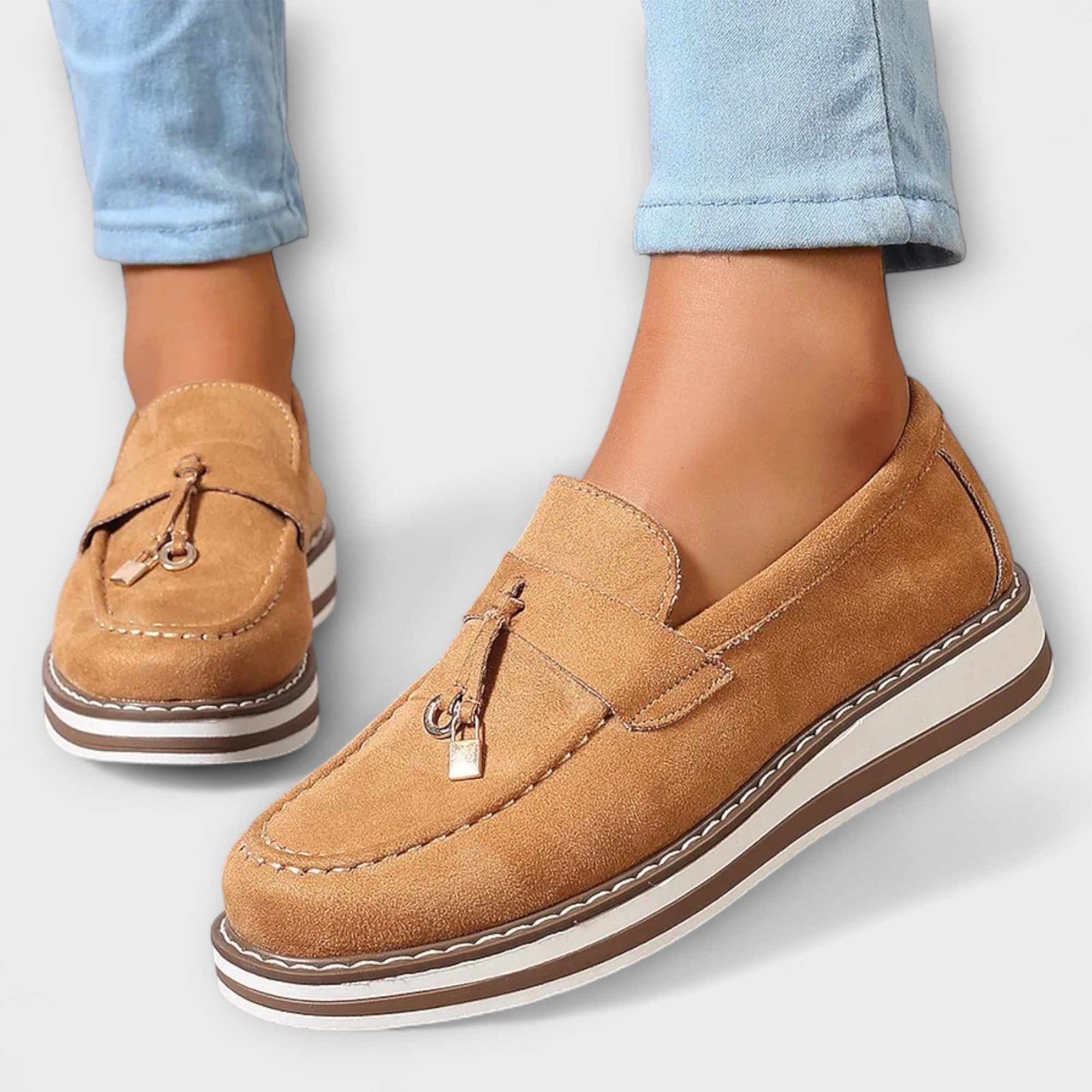 Halo | Casual Schoenen met Ronde Neus