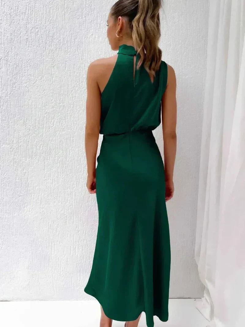 Cedra™ | Elegante Zijden Jurk