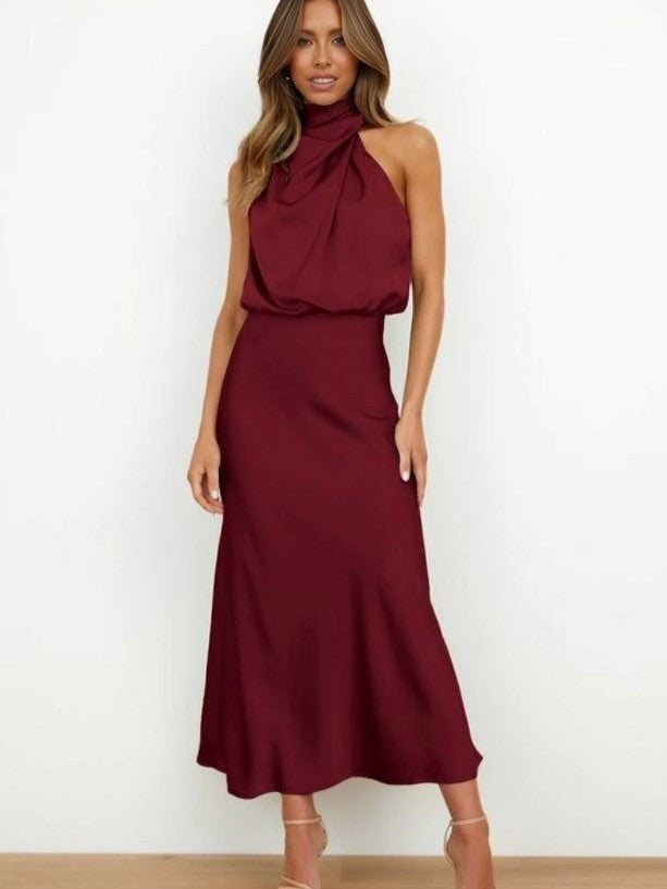 Cedra™ | Elegante Zijden Jurk
