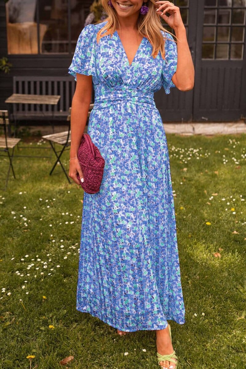 Lilian™ | Elegante Maxi-jurk met V-hals