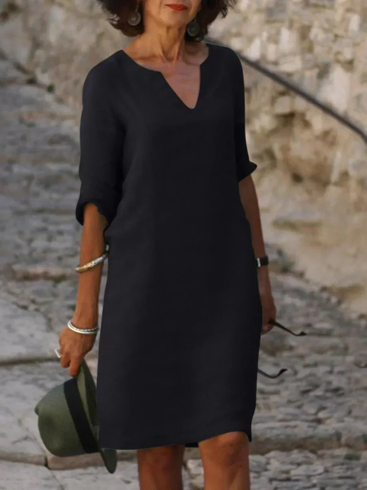 Wivine™ | Elegante Jurk met V-hals